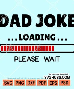 Dad joke loading please wait svg
