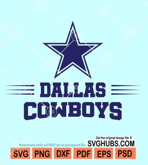 Dallas cowboys svg