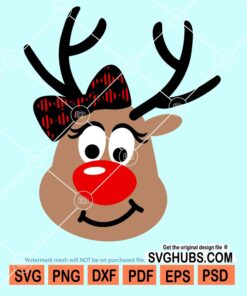 Deer girl svg