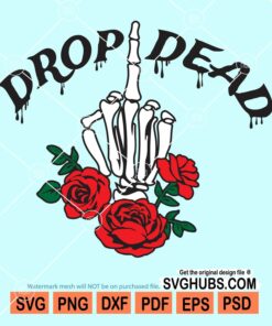 Drop dead svg