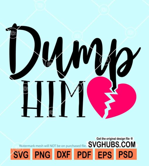 Dump him svg