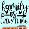 Family is everything svg