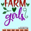 Farm girls svg