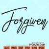 Forgiven svg