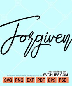 Forgiven svg