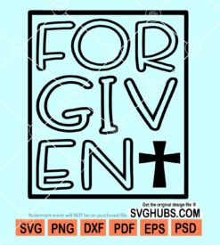 Forgiven svg