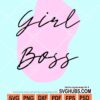 Girl boss svg