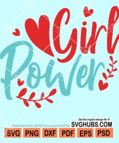 Girl power svg