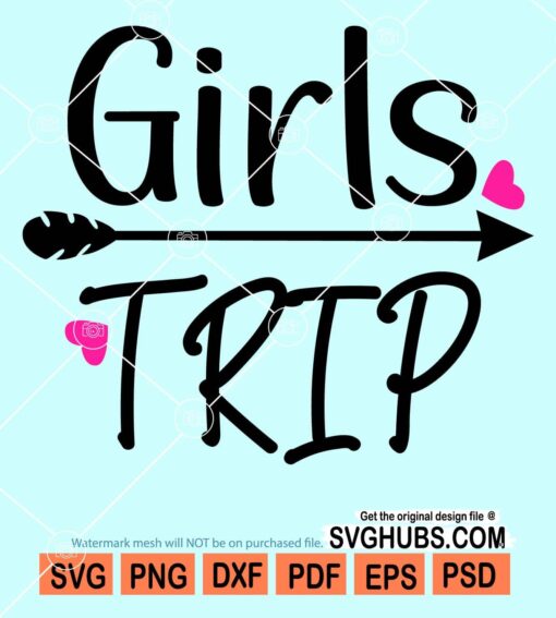 Girls trip svg