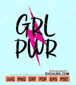 Grl pwr svg