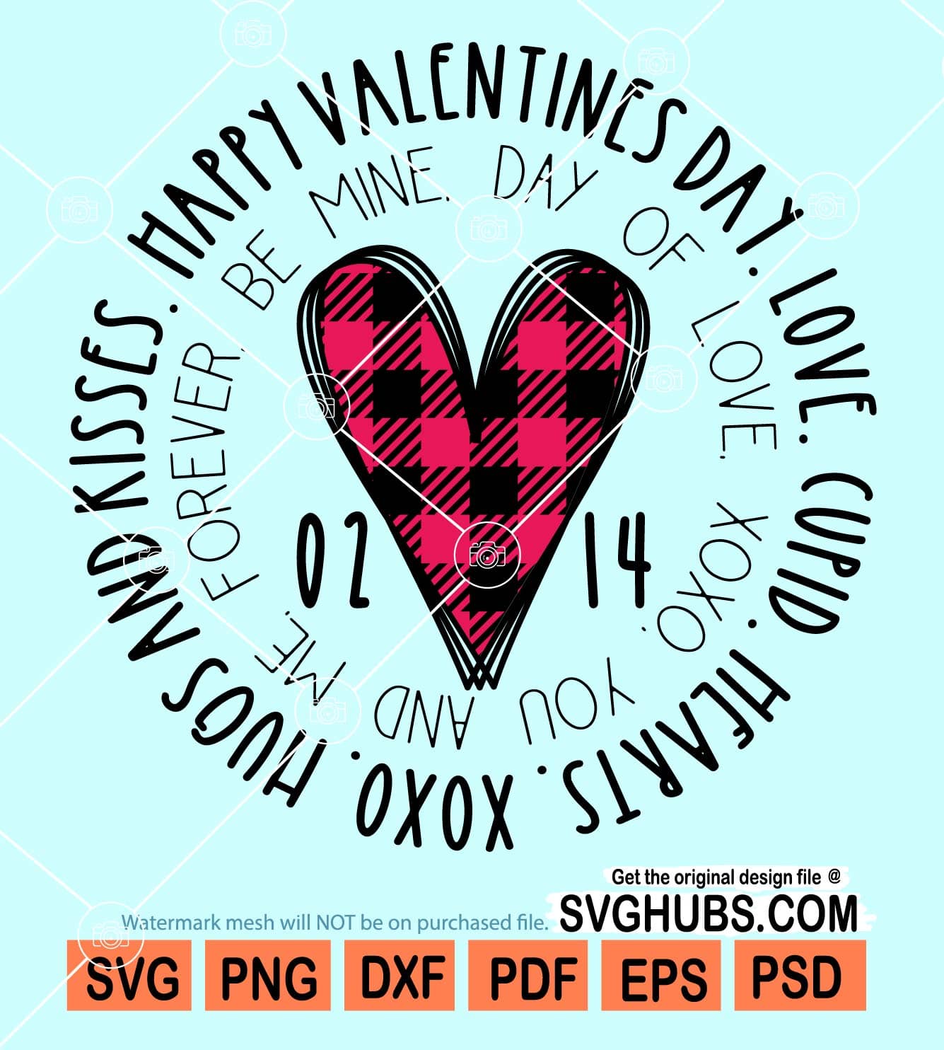 Happy Valentine's day svg