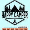 Happy camper svg