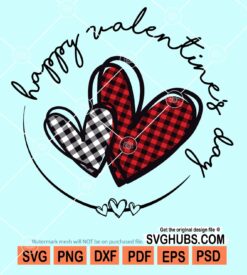 Happy valentine's day svg