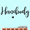 Homebody svg