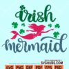 Irish mermaid svg
