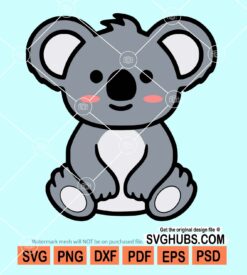 Koala bear svg