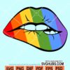 LGBT Lips svg