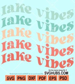 Lake vibes svg