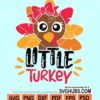 Litle turkey svg