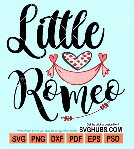 Little romeo svg