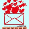 Love letter svg