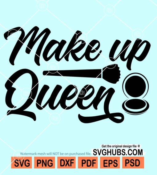 Make up queen svg
