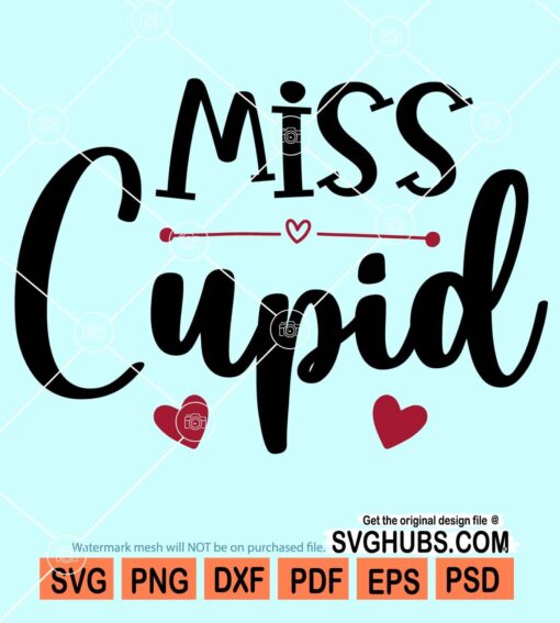 Miss cupid svg