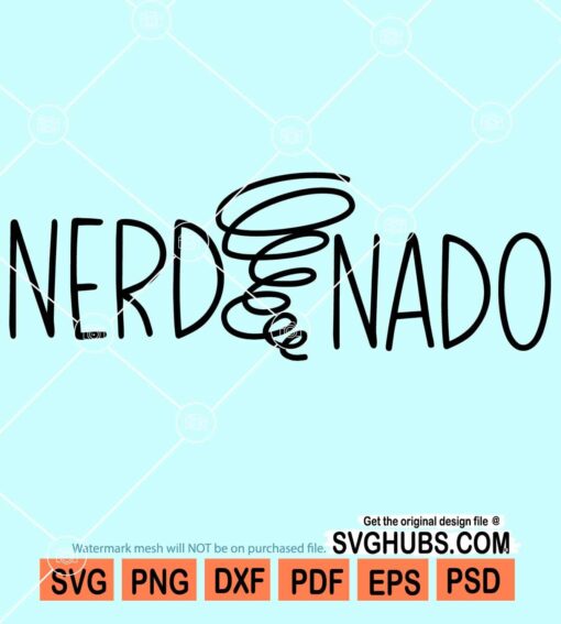 Nerd nerdo svg