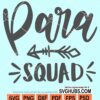 Para squad svg