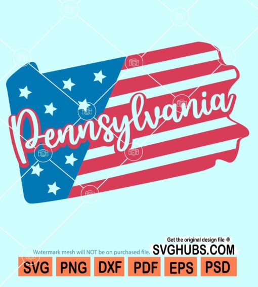 Pennsylvania state svg