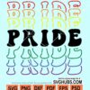 Pride thank you bag style svg