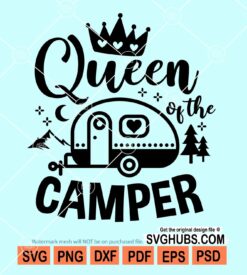 Queen of the camper svg