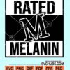 Rated melanin svg