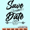 Save the date svg