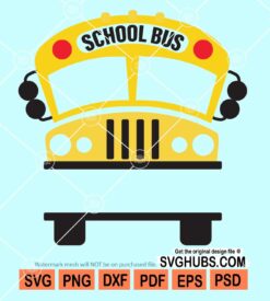 School bus driver svg