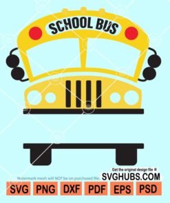 School bus driver svg