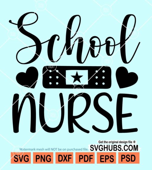 School nurse svg