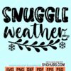 Snuggle weather svg