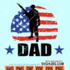 Soldier dad svg
