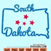South dakota state svg