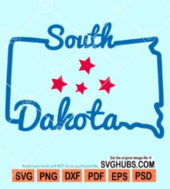 South dakota state svg