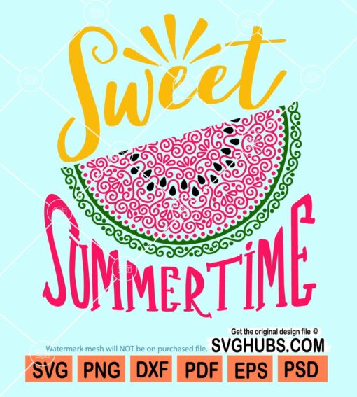 Sweet summertime svg