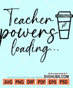 Teacher powers loading svg