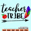 Teacher tribe svg