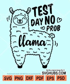 Test day no prob llama svg