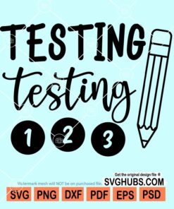 Testing testing 1 2 3 svg