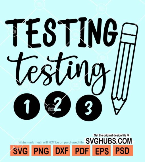 Testing testing 1 2 3 svg
