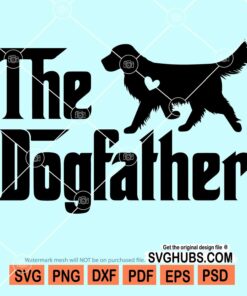 The dog father svg