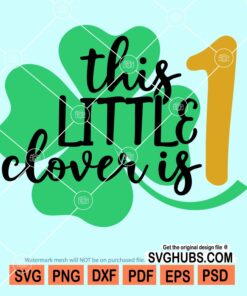 This little clover is 1 svg