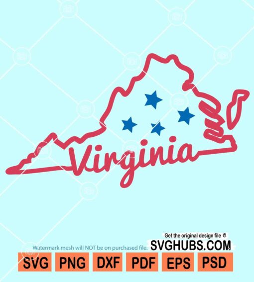 Virginia state svg